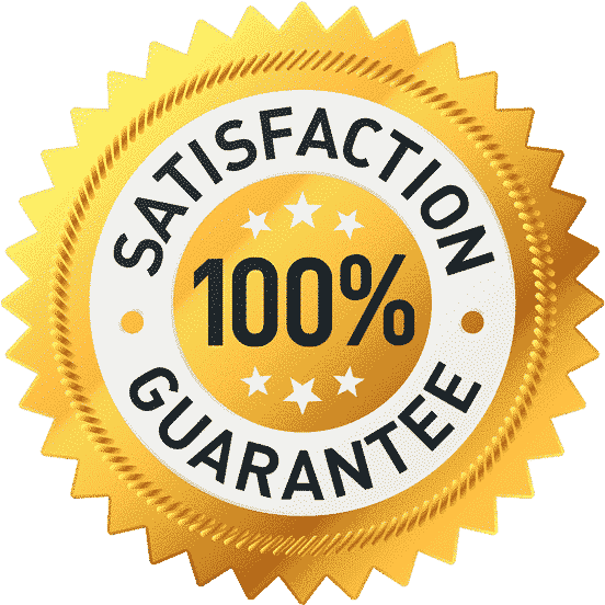 Satisfaction 100% Guarantee