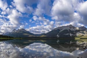 Spray Lakes Reflection 2